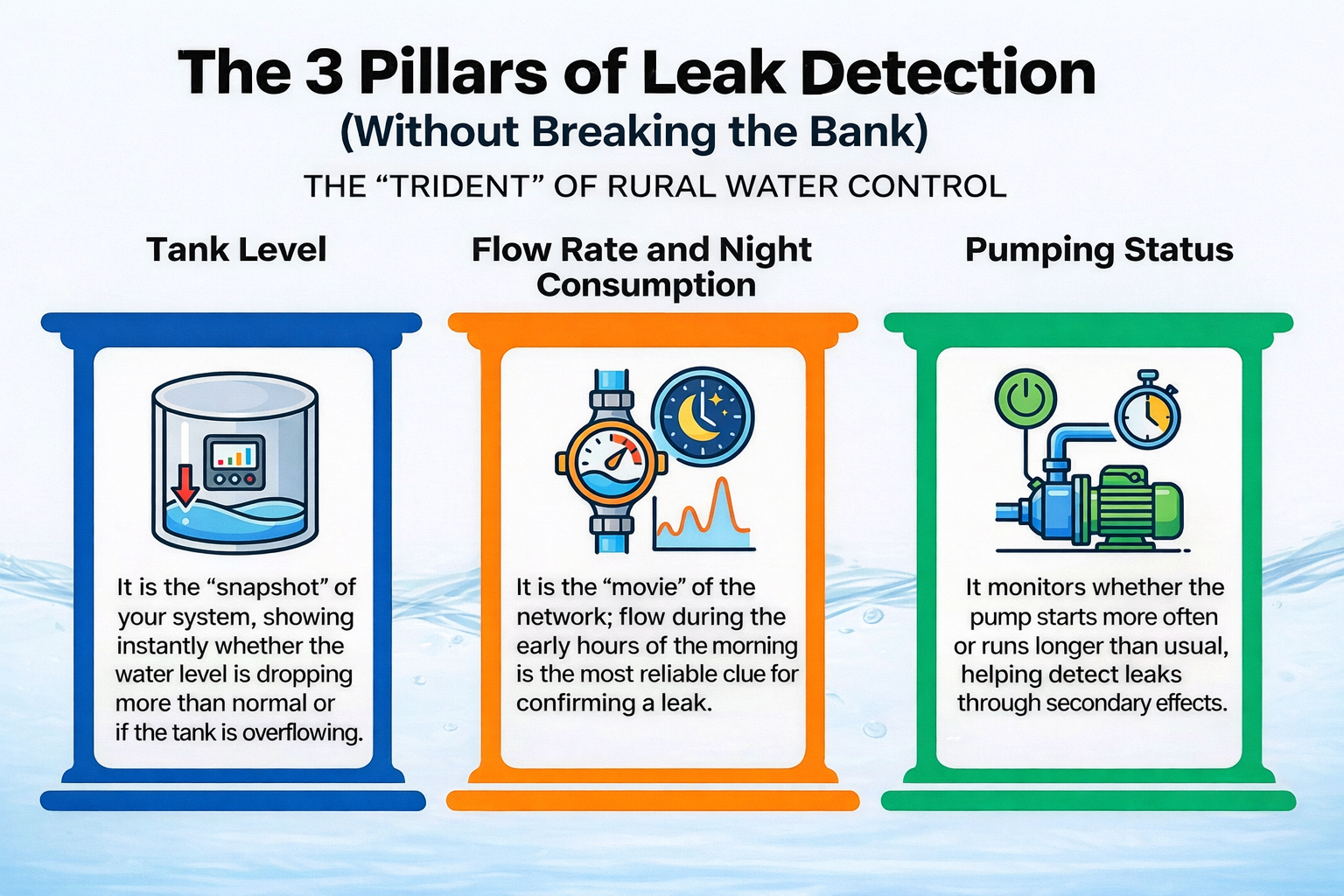 The 3 Pillars of Leak Detection